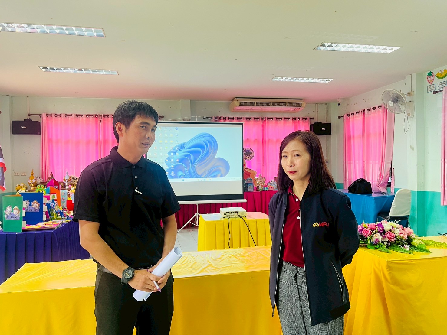 MFU News : LINE_ALBUM_หารือการดำเนินงาน_250403_41.jpg