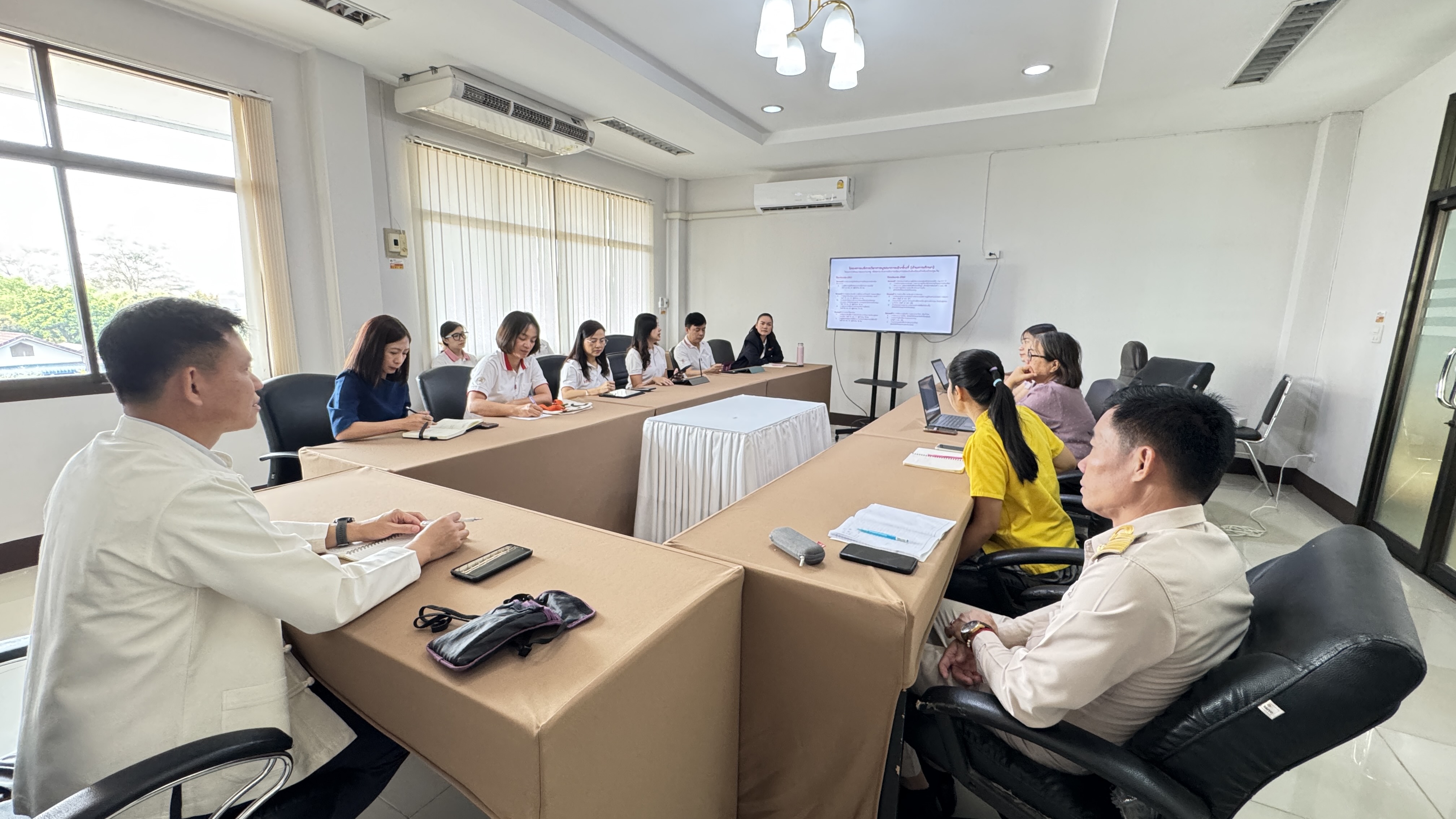 หารือแนวทางการดำเนินโครงการบริการวิชาการบูรณาการเชิงพื้นที่ด้านการศึกษา (ตำบลนางแล)