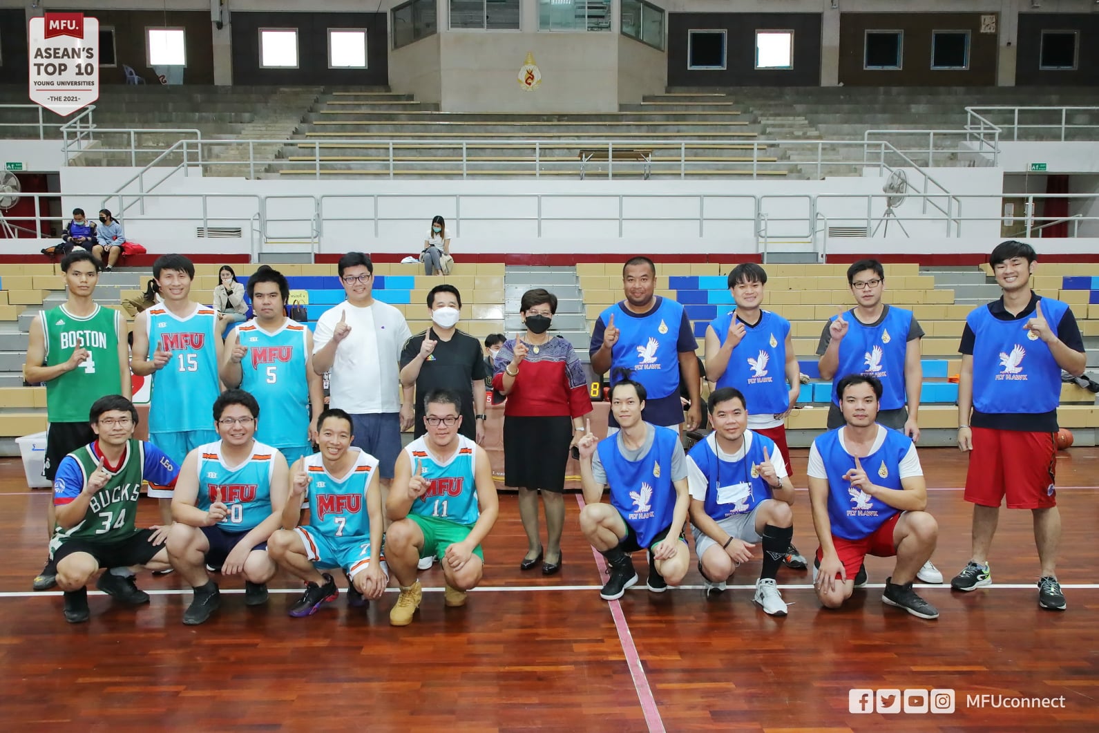 มฟล. จัดกีฬาพนักงานสัมพันธ์ สร้างความสามัคคีผ่านเกม-กีฬา ภายใต้มาตรการป้องกัน COVID-19