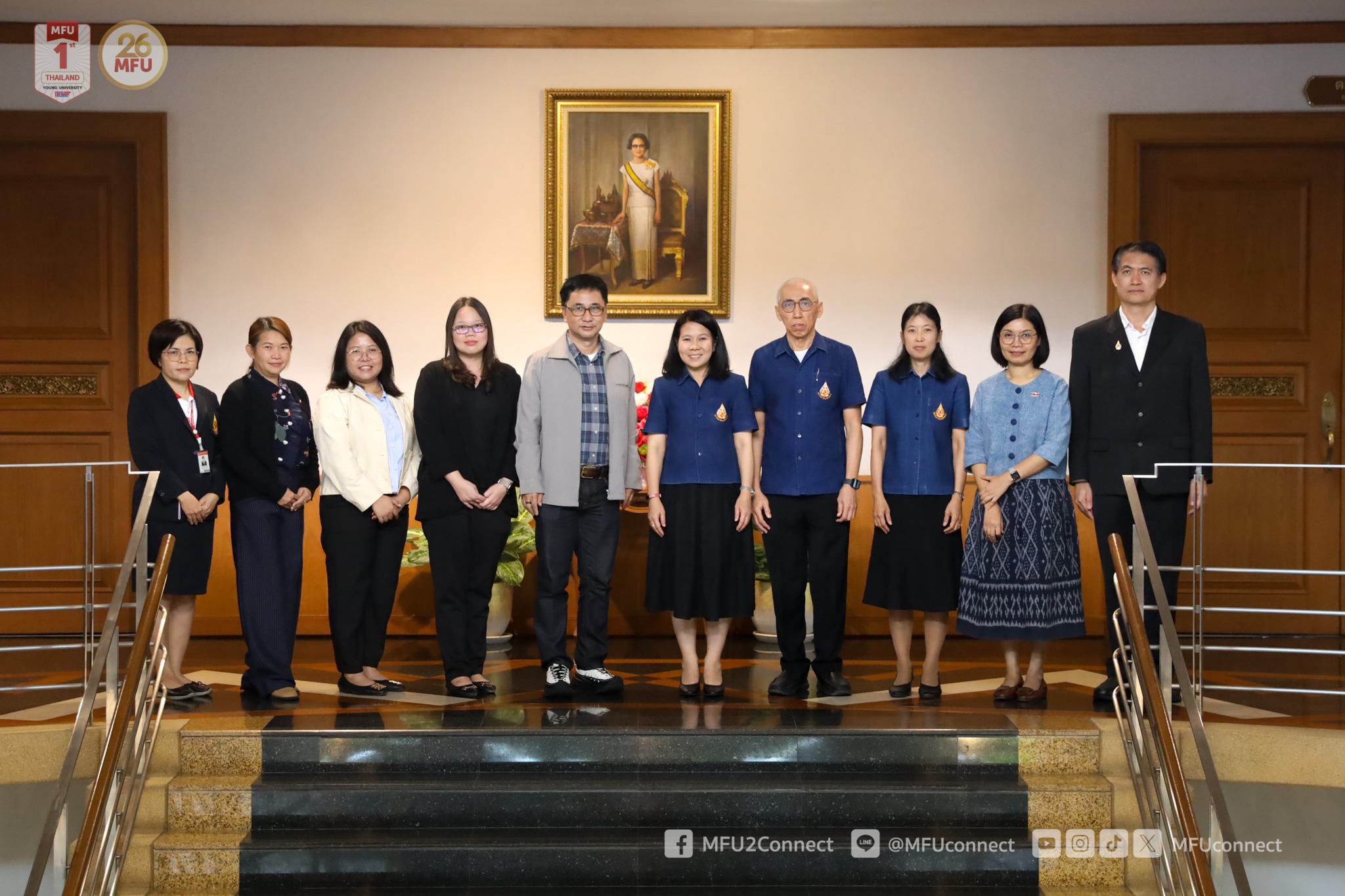 สำนักงบประมาณ เยือนมหาวิทยาลัยแม่ฟ้าหลวง ติดตามผลการดำเนินงานประจำปีงบประมาณ พ.ศ. 2567 พร้อมเยี่ยมชมการดำเนินงานศูนย์การแพทย์มหาวิทยาแม่ฟ้าหลวง