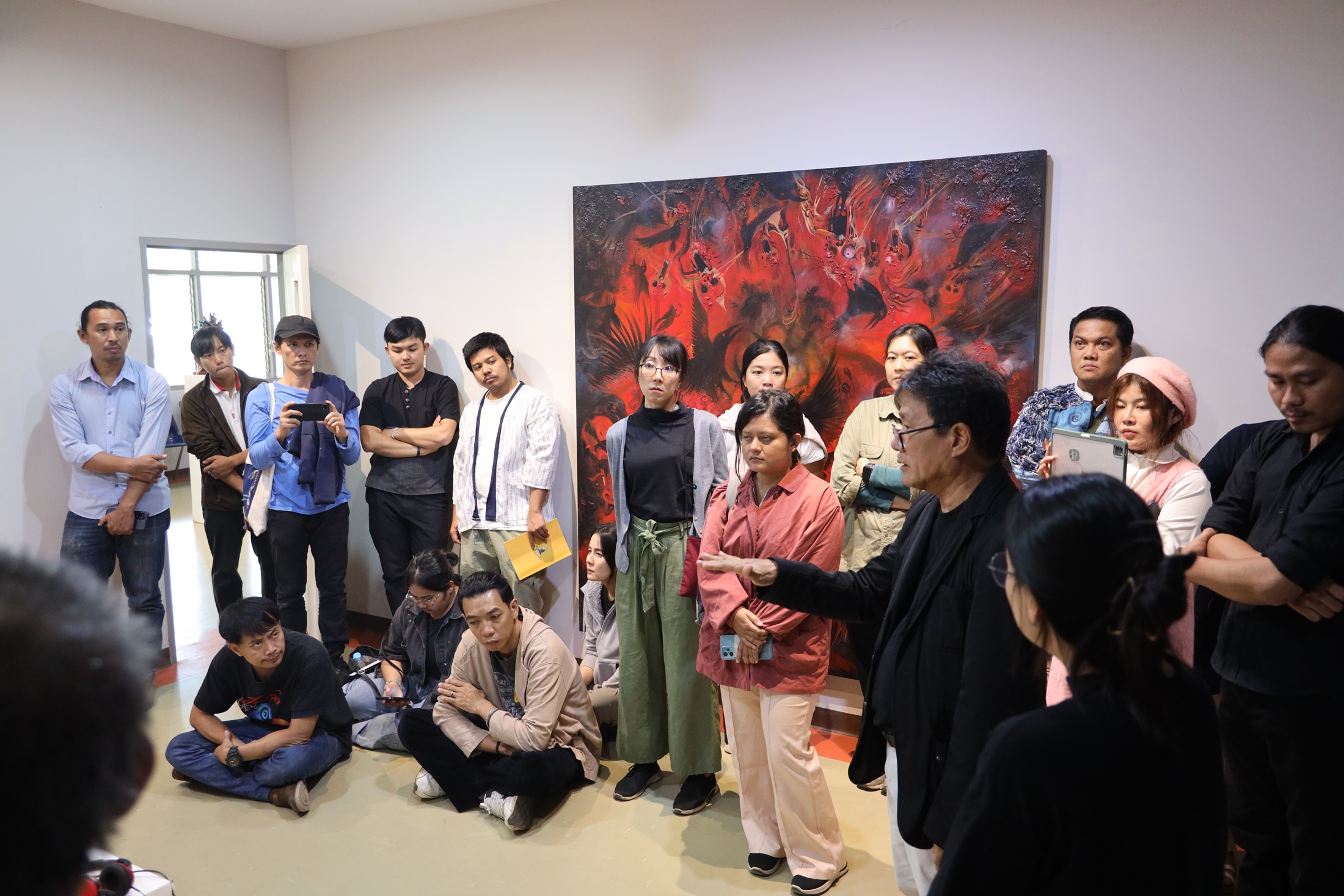 MFU News : Buddhist_Art_class_2024_showcase__6_.JPG