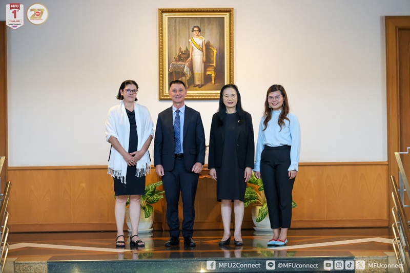 มฟล. ต้อนรับคณะทูตฝรั่งเศส ผลักดันความร่วมมือวิชาการ-วิจัย เชื่อมโยงอนุภูมิภาคลุ่มแม่น้ำโขง